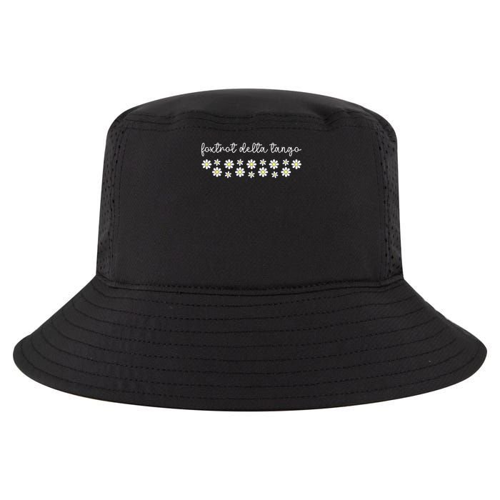 Foxtrot Tango Delta Groovy Retro Funny  Cool Comfort Performance Bucket Hat