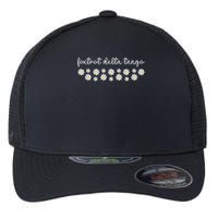 Foxtrot Tango Delta Groovy Retro Funny  Flexfit Unipanel Trucker Cap