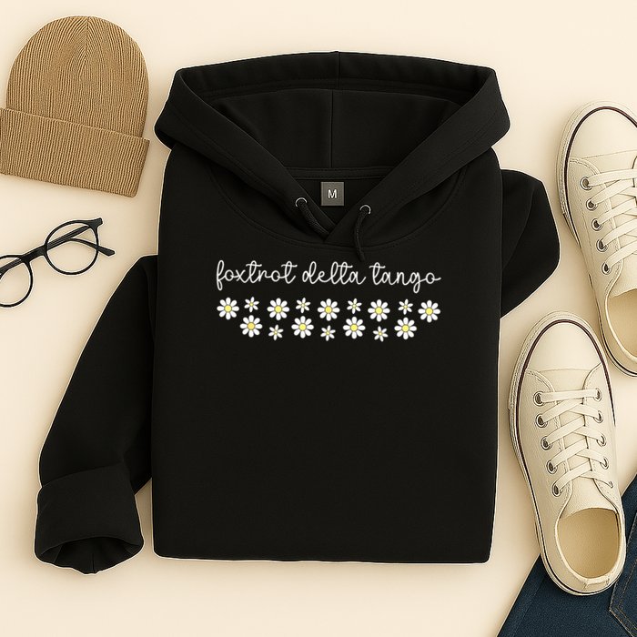 Foxtrot Tango Delta Groovy Retro Funny  Hoodie