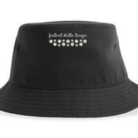 Foxtrot Tango Delta Groovy Retro Funny  Sustainable Bucket Hat