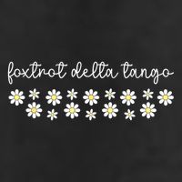 Foxtrot Tango Delta Groovy Retro Funny  Beanie