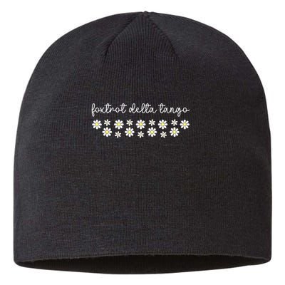 Foxtrot Tango Delta Groovy Retro Funny  Sustainable Beanie