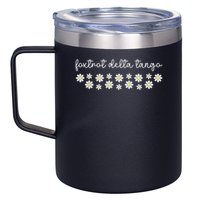 Foxtrot Tango Delta Groovy Retro Funny  12oz Stainless Steel Coffee Mug
