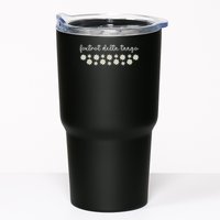 Foxtrot Tango Delta Groovy Retro Funny  Tumbler