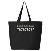 Foxtrot Tango Delta Groovy Retro Funny  25L Jumbo Tote
