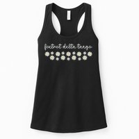Foxtrot Tango Delta Groovy Retro Funny  Womens Tank Top