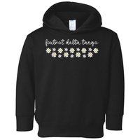 Foxtrot Tango Delta Groovy Retro Funny  Toddler Hoodie