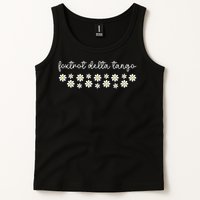 Foxtrot Tango Delta Groovy Retro Funny  Tank Top