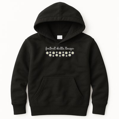 Foxtrot Tango Delta Groovy Retro Funny  Kids Hoodie