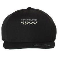 Foxtrot Tango Delta Groovy Retro Funny  Wool Snapback Cap