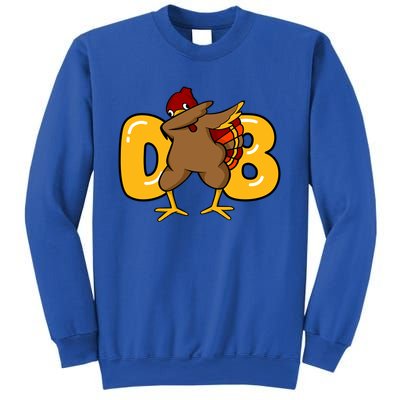 Funny Thanksgiving Dabbing Turkey Outfit Funny Gift Sweatshirt