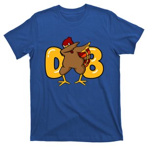 Funny Thanksgiving Dabbing Turkey Outfit Funny Gift T-Shirt