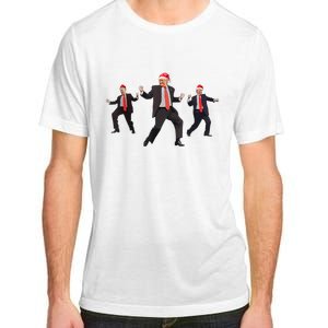 Funny Trump Dance Santa Claus Christmas Xmas Pajamas Holiday Adult ChromaSoft Performance T-Shirt