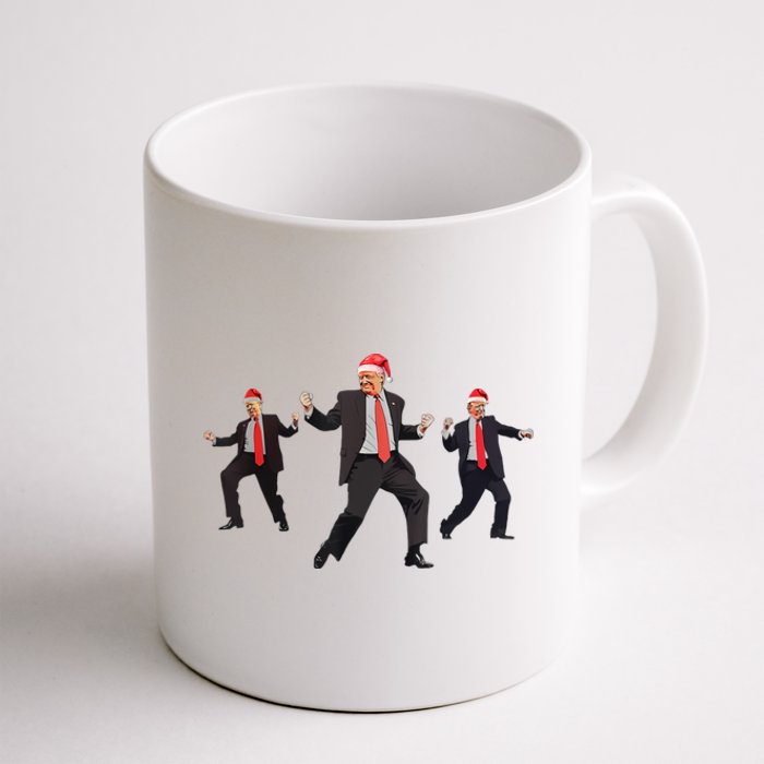 Funny Trump Dance Santa Claus Christmas Xmas Pajamas Holiday Coffee Mug