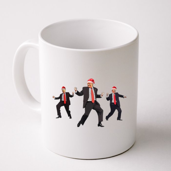 Funny Trump Dance Santa Claus Christmas Xmas Pajamas Holiday Coffee Mug