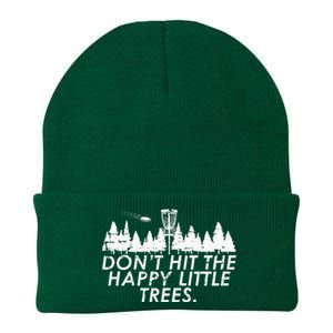 Funny Trees Disc Golf Perfect Gift For Frisbee Players Knit Cap Winter Beanie