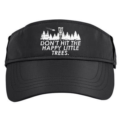 Funny Trees Disc Golf Perfect Gift For Frisbee Players Adult Drive Performance Visor