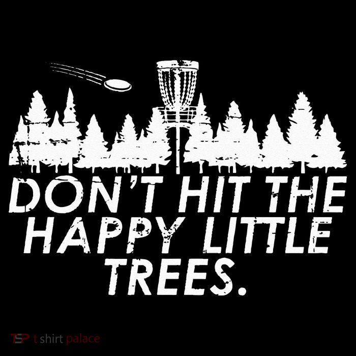 Funny Trees Disc Golf Perfect Gift For Frisbee Players Women's V-Neck T-Shirt