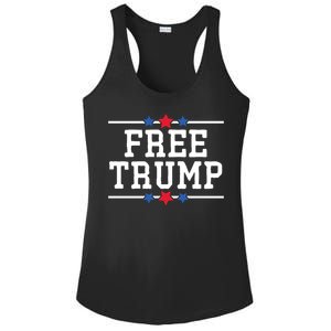 Free Trump Donald Trump USA Election Ladies PosiCharge Competitor Racerback Tank