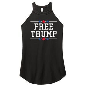 Free Trump Donald Trump USA Election Women's Perfect Tri Rocker Tank