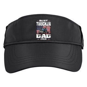 Funny Truck Driver Best Trucker Dad Ever Trucking Father Great Gift Adult Drive Performance Visor