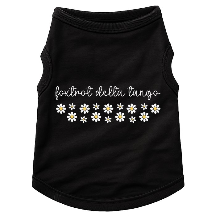 Foxtrot Tango Delta  Doggie Tank
