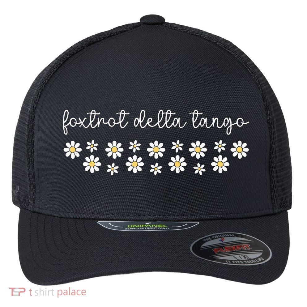 Foxtrot Tango Delta  Flexfit Unipanel Trucker Cap