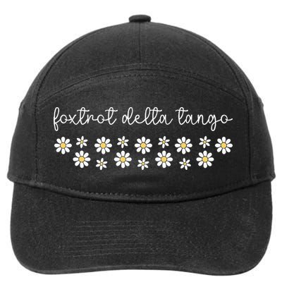 Foxtrot Tango Delta  7-Panel Snapback Hat
