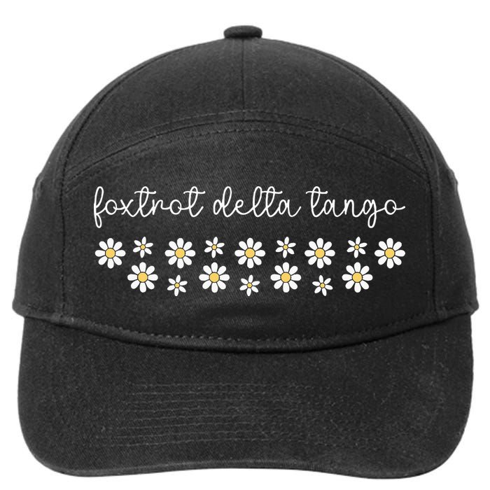 Foxtrot Tango Delta  7-Panel Snapback Hat