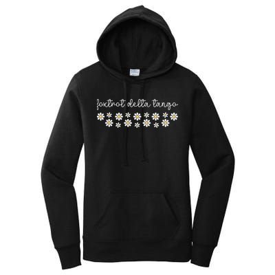 Foxtrot Tango Delta  Women's Pullover Hoodie