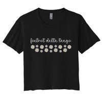 Foxtrot Tango Delta  Crop Top