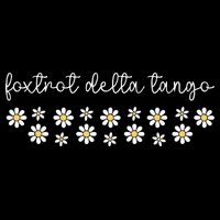 Foxtrot Tango Delta  Crop Top
