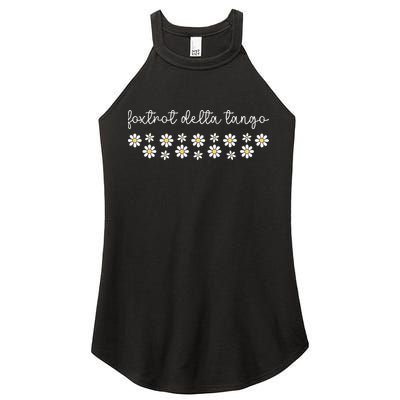 Foxtrot Tango Delta  Women's Perfect Tri Rocker Tank