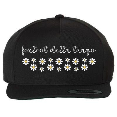 Foxtrot Tango Delta  Wool Snapback Cap