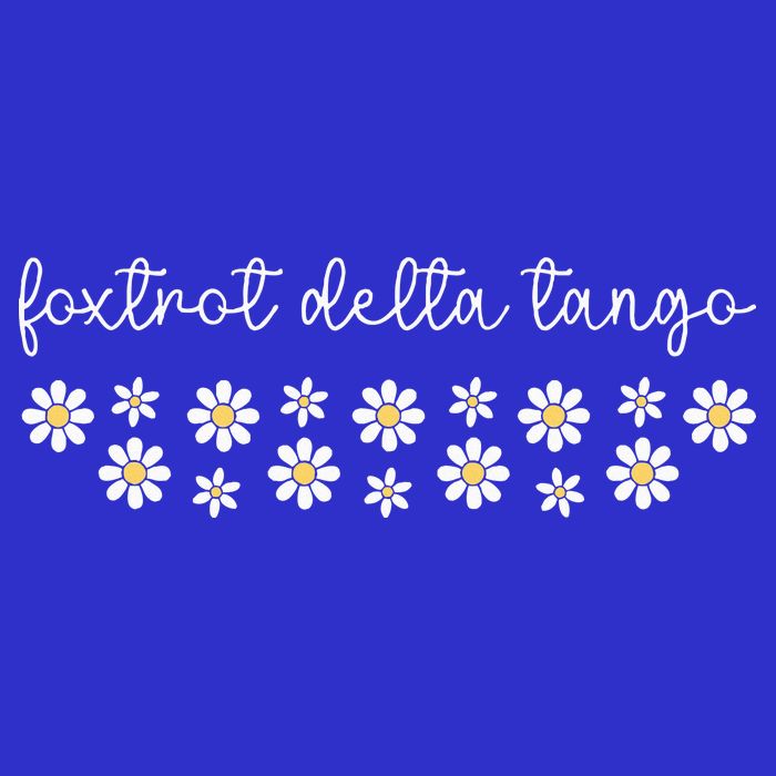 Foxtrot Tango Delta  Apron