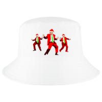 Funny Trump Dance Santa Claus Christmas Xmas Pajamas Holiday Cool Comfort Performance Bucket Hat