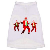 Funny Trump Dance Santa Claus Christmas Xmas Pajamas Holiday Doggie Tank