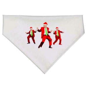 Funny Trump Dance Santa Claus Christmas Xmas Pajamas Holiday USA-Made Doggie Bandana