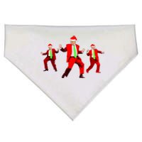 Funny Trump Dance Santa Claus Christmas Xmas Pajamas Holiday USA-Made Doggie Bandana