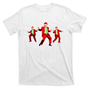 Funny Trump Dance Santa Claus Christmas Xmas Pajamas Holiday T-Shirt