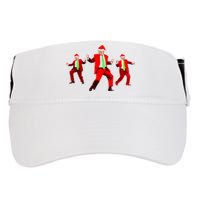 Funny Trump Dance Santa Claus Christmas Xmas Pajamas Holiday Adult Drive Performance Visor