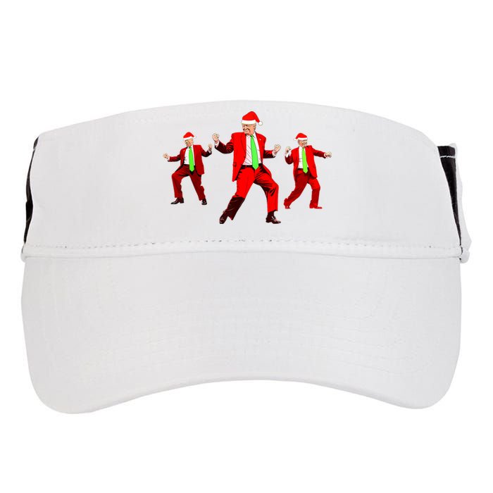 Funny Trump Dance Santa Claus Christmas Xmas Pajamas Holiday Adult Drive Performance Visor