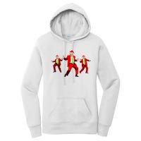 Funny Trump Dance Santa Claus Christmas Xmas Pajamas Holiday Women's Pullover Hoodie