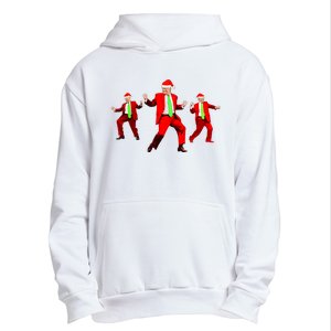 Funny Trump Dance Santa Claus Christmas Xmas Pajamas Holiday Urban Pullover Hoodie