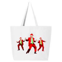 Funny Trump Dance Santa Claus Christmas Xmas Pajamas Holiday 25L Jumbo Tote