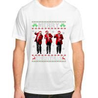 Funny Trump Dance Merry Christmas Ugly Xmas Sweater Pajamas Adult ChromaSoft Performance T-Shirt