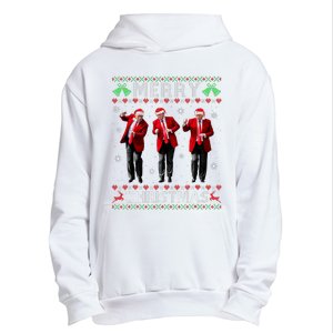 Funny Trump Dance Merry Christmas Ugly Xmas Sweater Pajamas Urban Pullover Hoodie