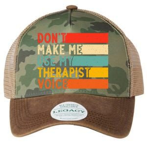 Funny Therapist Design For Therapist Legacy Tie Dye Trucker Hat