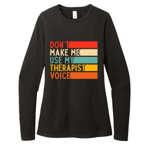 Funny Therapist Design For Therapist Womens CVC Long Sleeve Shirt