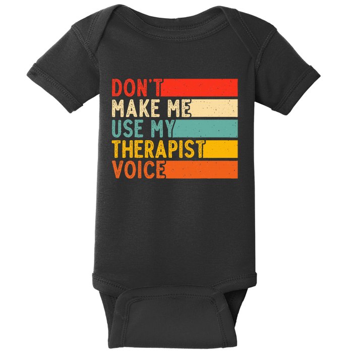 Funny Therapist Design For Therapist Baby Bodysuit